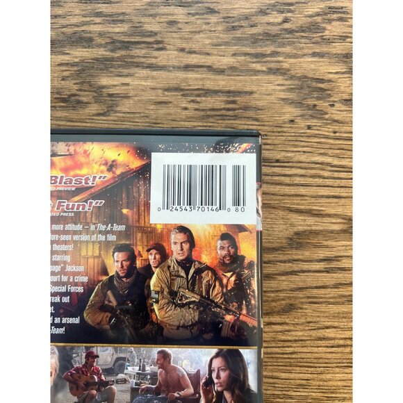 The A-Team 2010 DVD Action Bradley Cooper Liam Neeson Quinton  Jackson Pre-Owned - Picture 4 of 4
